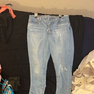 Trendy Light Blue Boyfriend Jeans